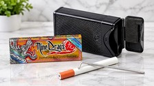 Patented Smokers Survival Kit. Comes w/Papers, One-Hitter & Poker.  picture