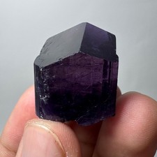 121 Ct Extraordinary Violet Purple Scapolite Crystal From Badakhshan Afghanistan picture