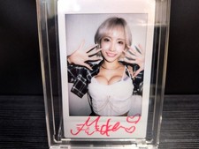 Moka Haruhi Autographed Signed instax photo Cheki Japanese AV Idol JAV picture