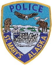 St. Mary's Alaska Police Patch Collectible New picture