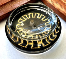 Vintage Lucite Coat button~