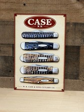 Case And Sons Cutlery And Knives, 12x8 Garage Vintage Style Sign picture