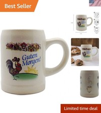 Guten Morgen Good Morning German Saying Stoneware Gift Idea Coffee Mug by E.H... picture