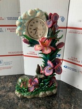 Cadona Hummingbird Clock ceramic worksnice detail VTG 1999 picture