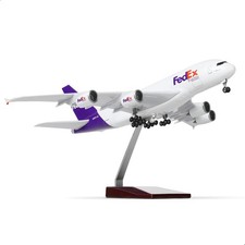 FedEx Express Airbus A380-800 N380FE Desk Display Jet Model 1/200 AZ Airplane picture
