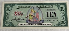 2002 $10 Tinker Bell Series100 Years Magic Disney Dollar picture