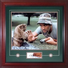 Bill Murray Autographed Caddyshack Movie (with Gopher) Deluxe Framed 16x20 Photo picture