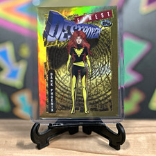 2025 Topps Finest X-Men ‘97 Dark Phoenix Gold Refractor Card Serial #42/50 picture