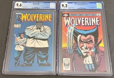 Wolverine #1 1982 CGC 9.2 & #8 1989 CGC 9.6 LOT OF 2 picture