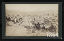 Rare 1880s Photo Leadville Colorado Town / Street View by William H. JACKSON picture