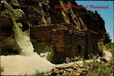 Bandelier National Monument NM Frijoles Canyon Talus House Petley Continental PC picture
