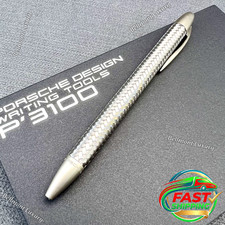 Porsche Design Tec Flex P3100 Braided Weave Ballpoint Pen Collectors Gift picture
