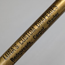 c1970s Hawaiian Gardens CA Lunas Custom Draperies Carpet Shades Ballpoint Pen picture