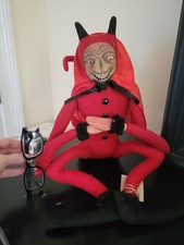 HTF Joe Spencer Mischievous Devil Doll Gathered Traditions Halloween Art Decor picture