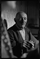 Photo:Georgia Russia 1950s Elderly Man Portrait Interior picture