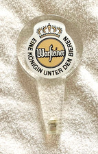 WARSTEINER BEER TAP HANDLE RARE VINTAGE ACRYLIC SHORTY OKTOBERFEST GERMANY picture