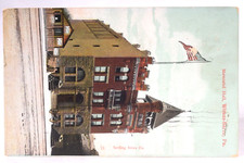 GAR Memorial Hall Wilkes-Barre PA Civil War Vets Grand Army Hall Postcard 1910 picture