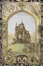 Lord Of The Rings Poster Illustrated Gandalf Frodo Bilbo Gollum Mint 24x36 picture