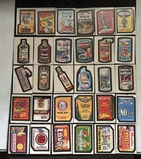 1973 Topps Wacky Packages Series 3 Complete 30 Card Set Tan Backs EXCELLENT picture