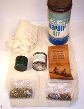Vintage Unused Old Town Canoe Repair Kit Old Town Maine NOS picture