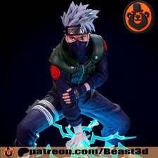 1:8 Kakashi Hatake Naruto Fan Art UNPAINTED High Quality Garage Kit picture