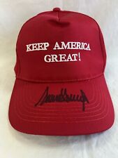 President Donald John Trump Signed Autographed MAGA Hat Cap with COA picture