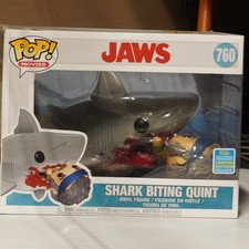 Funko Pop Jaws Shark Biting Quint #760 SDCC 2019 Summer Convention Exclusive picture