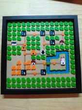 3d Printed Super Mario 3 Overworld Map 1 Wall Art 6.25
