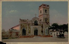Camaguey Cuba Church The Cuba Railroad Co Vintage Postcard picture