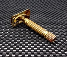 Vintage 1947 Gillette Aristocrat DE Safety Razor  Pre Date Code No Notch Clean picture