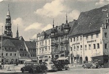 Postcard Zwickau (08056), Main Market with Cathedral picture