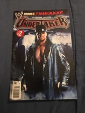 WWE Heroes Timequake Undertaker #2 Photo Cover Titan Comics 2011 picture