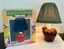 Vintage Price Products Apple Lamp Night Light Hand Painted and Sculpted IN BOX picture