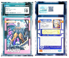 CGC GEM MINT 10 💎 1992 Impel X-Men Series 1 💎 Magneto #41 💎 Pop 8 picture
