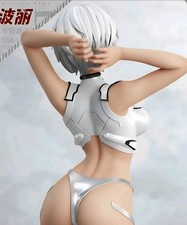 Rei Ayanami 14in Limited Edition *Silver* Genesis Evangelion Figure 🇺🇸-NIB picture