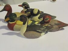 Vintage Avon Collector Duck Series 1984 Figurines Set Of 6 picture