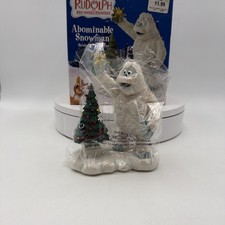 VTG 1992 Enesco Rudolph the Red Nosed Reindeer Bumble's Star Abominable New OBox picture