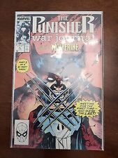 The Punisher War Journal #6 (Wolverine) 1989 Marvel Comics Nice Copy picture