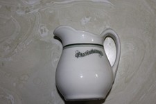 VINTAGE CHINA PITCHER FROM OLD CATHEDRAL HOTEL RESTAURANT BY ALBERT PICK & CO. picture