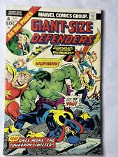Giant-Size Defenders #4 (1975 Marvel Comics) G/G- picture