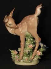 Lladro Hi There  Deer with Butterfly W/Org. Box picture