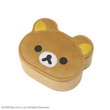 Rilakkuma Face Shaped Jewelry Case San-X Accessory Box 75x140x115mm NEW picture