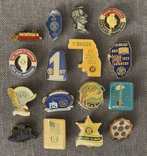 (16) Vintage ILLINOIS CONVENTION American Legion Pins, US Military Lot picture