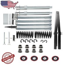 Complete Door Hinge Roller Pin & Bushing Kit for 1988-1999 Chevy/GMC Trucks picture