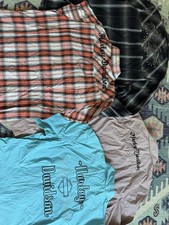 Lot 4 Authentic Harley Davidson Plaid & Embroidered Button Up Shirt Lot  Size XL picture