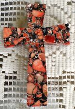 NEW - PUDDING STONE CROSS - NEW  picture
