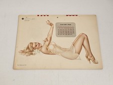1947 Esquire Girl Complete 12-Month Pin-Up Calendar Vintage Cheesecake Art picture