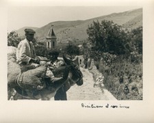 Vintage Photo Sicily Sicilian Countryside Italy 1937 picture