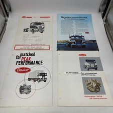 Peterbilt 352 COE Truck Brochure Lot 4 Turbine Caterpillar 1676 1693 Diesel picture