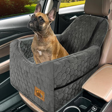 Dog Car Seat for Small/Medium Dogs, Memory Foam Dog Booster Seat, Travel Safety picture